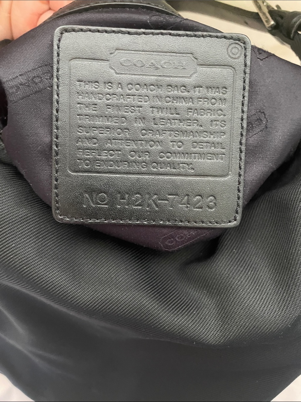 Classic Black Women’s Hobo Shoulder Bag - Picture 5 of 5